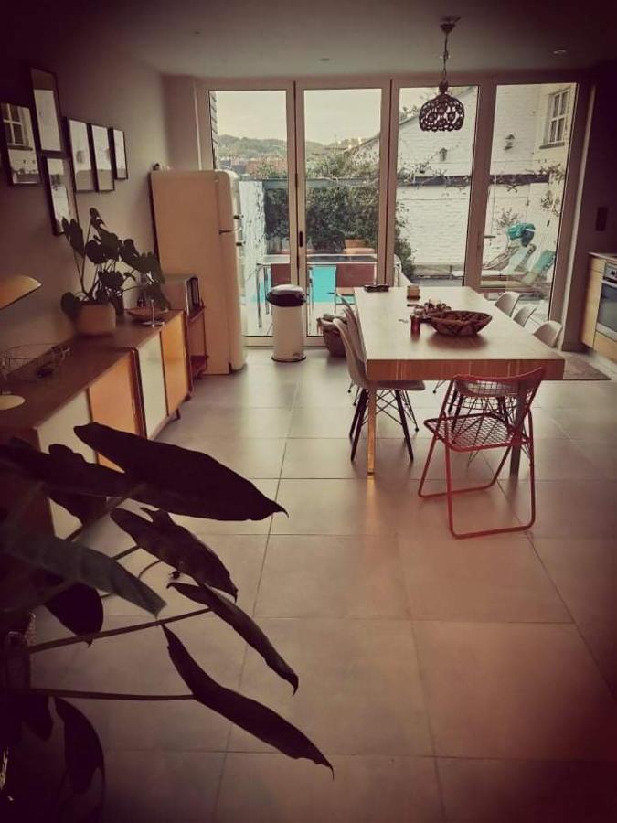 Vila Karaktervolle Woning Met Zwembad Te Ronse Exteriér fotografie
